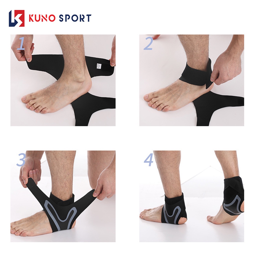 Băng Quấn Bảo Vệ Cổ Chân Mắt Cá Chân Thể Thao Kunosport