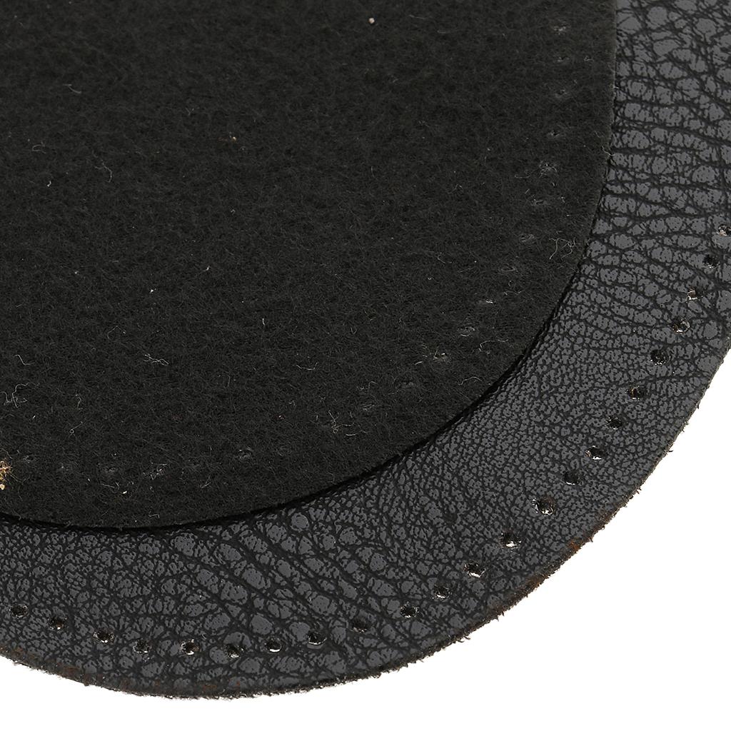 4 Đôi Các Loại Da Hình Bầu Dục May Trên Khuỷu Tay Đầu Gối Miếng Dán 14X9 Cm