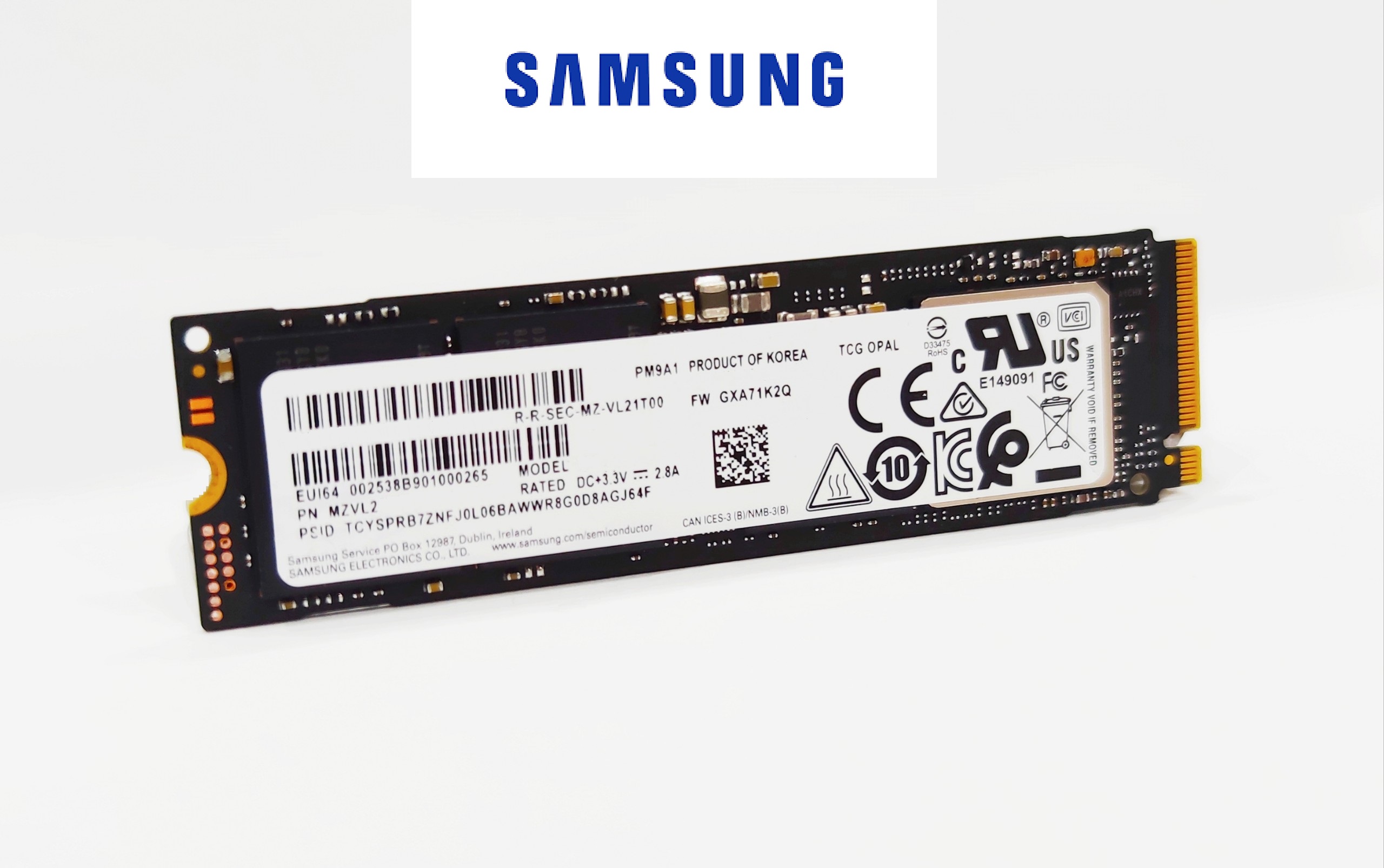 Ổ cứng gắn trong SSD Samsung PM9A1 M2 PCIe 4.0 - Hàng Nhập Khẩu