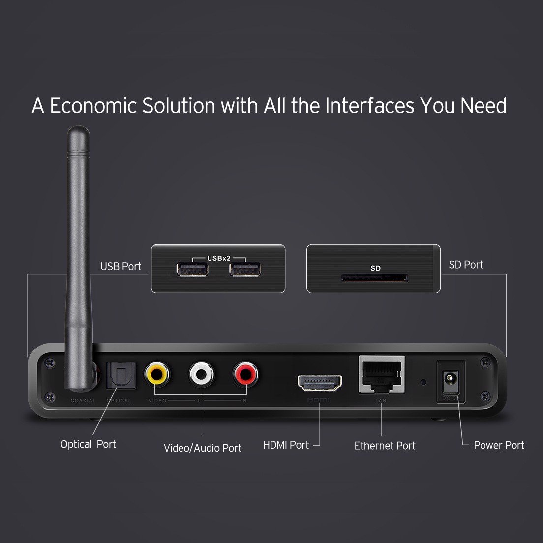 Android Box Himedia Q30  bản Andoirod 7 mới 2020 - Xử lý hình ảnh Siêu Net 4K - SẢN PHẨM CHÍNH HÃNG