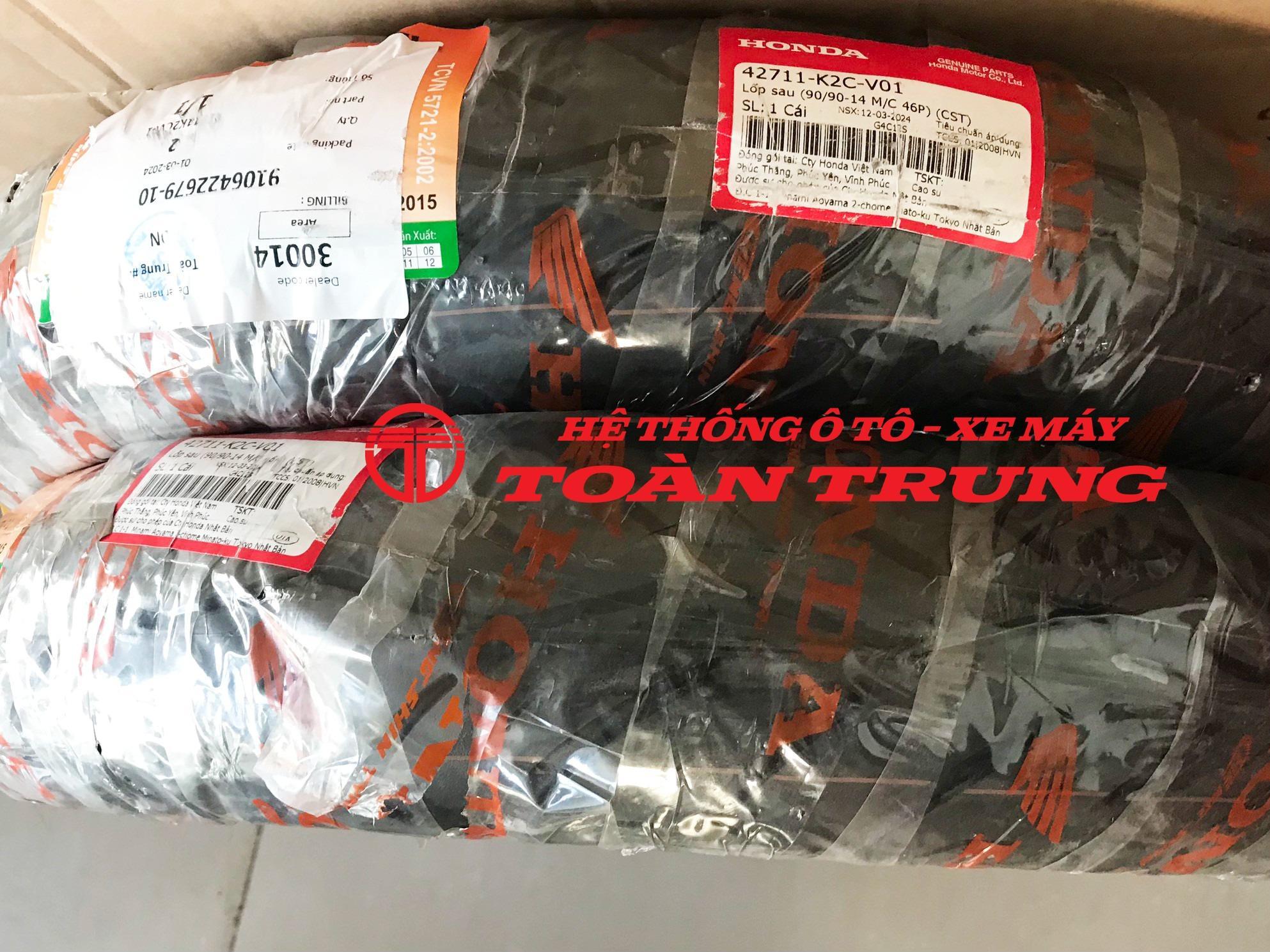 Lốp sau Vision chính hãƞg Honda &quot;42711K2CV01&quot;