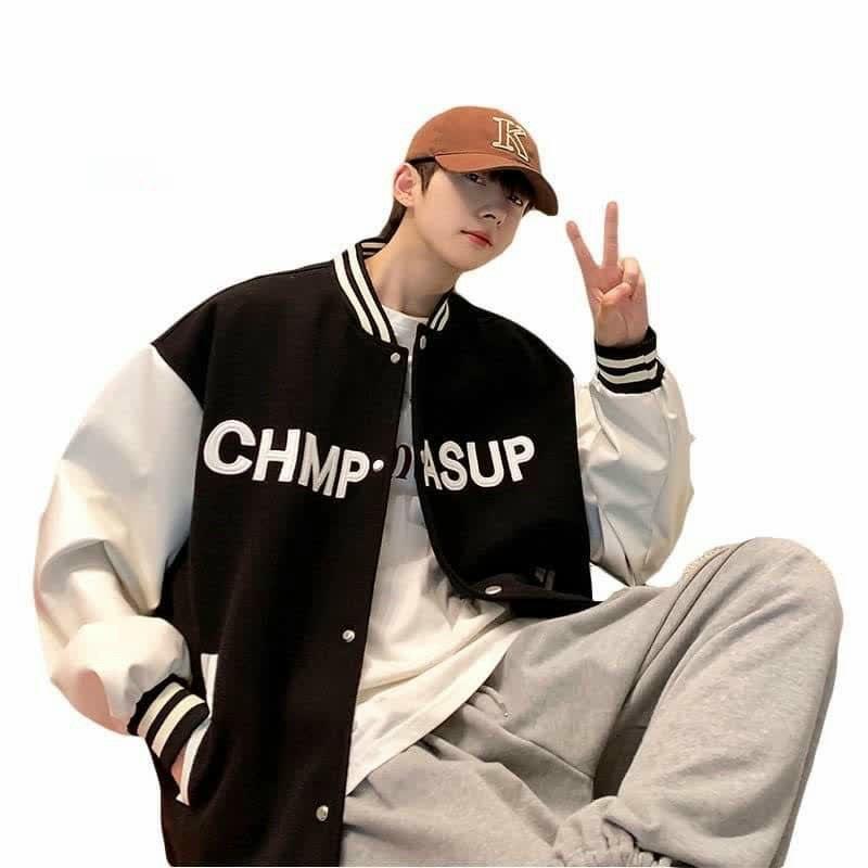 Áo khoác dù bomber nam nữ form rộng siêu ngầu hot hit cho các bạn trẻ