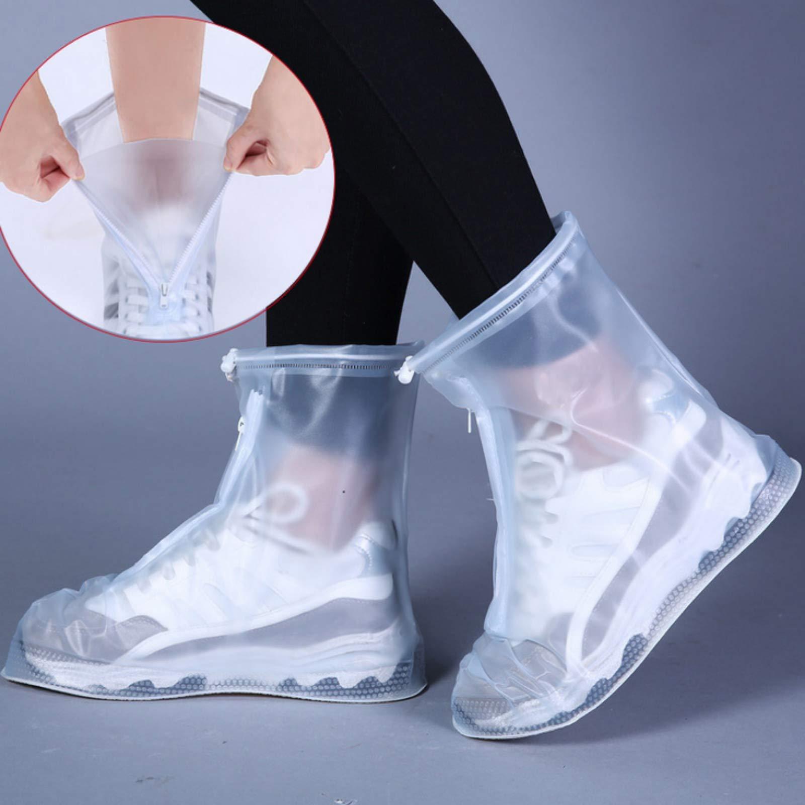 5 đôi Bọc Giày Chống Thấm Nước Chống Mưa Chống Nước，L