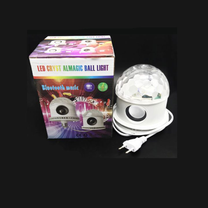 Đèn Quay Sân Khấu Magic Ball Light Bluetooth Kèm Loa Cao Cấp Có Dây Cắm Nguồn