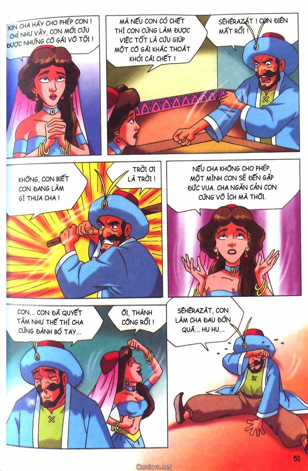 nghìn lẻ một đêm màu chapter 1 50