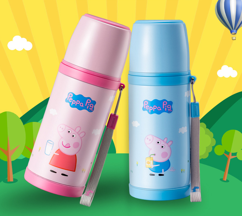 Bình nước giữ nhiệt trẻ em TAFUCO NHẬT BẢN an toàn cho bé T400