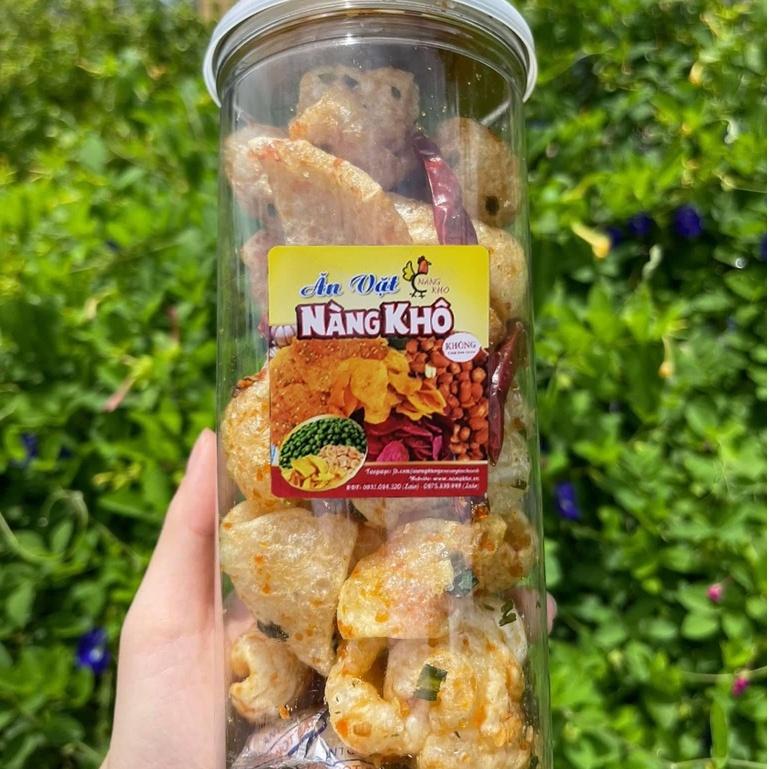 Da heo chiên giòn tỏi ớt Nàng Khô 140gr