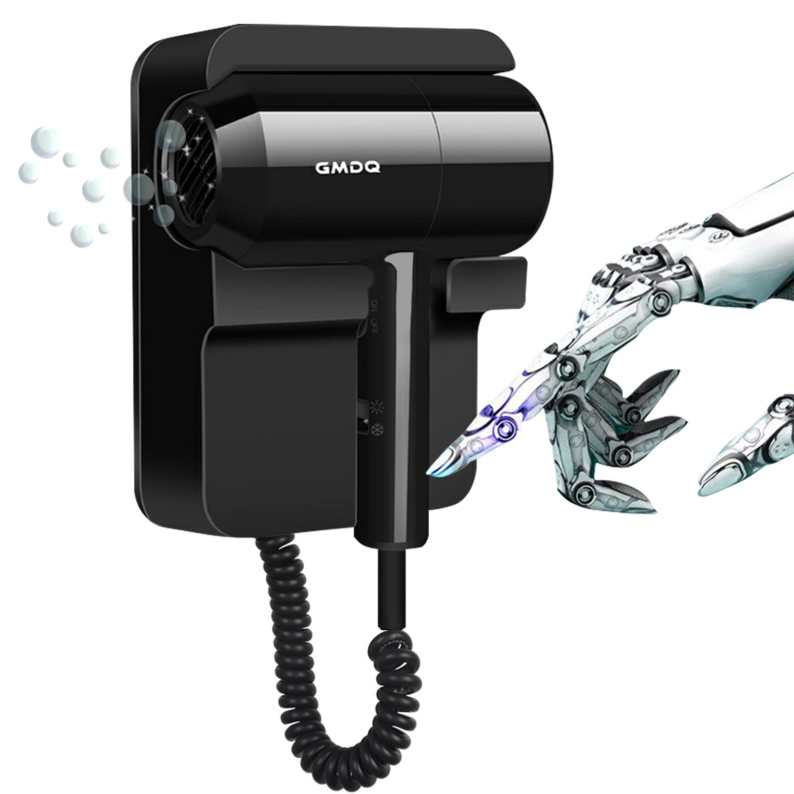Máy Sấy Tóc Treo Tường A-85 Hot&Cold Wind Blow Hair Dryer Electric Wall 1300W