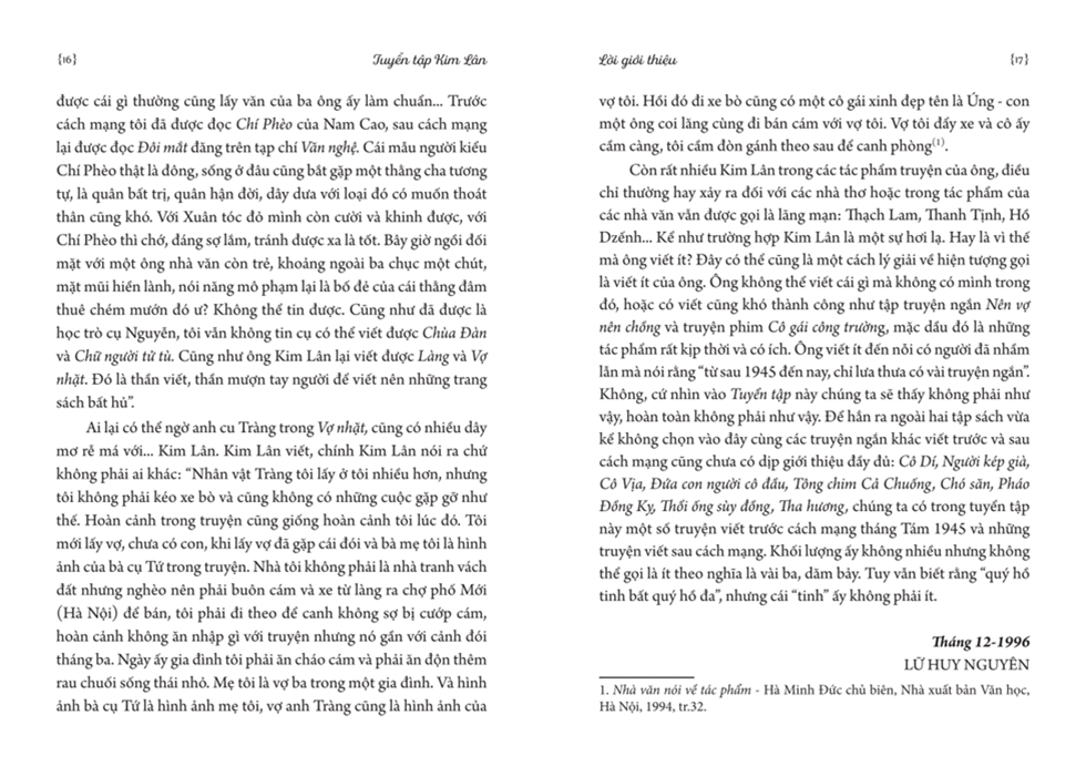 Sách Văn Học Việt Nam - Kim Lân