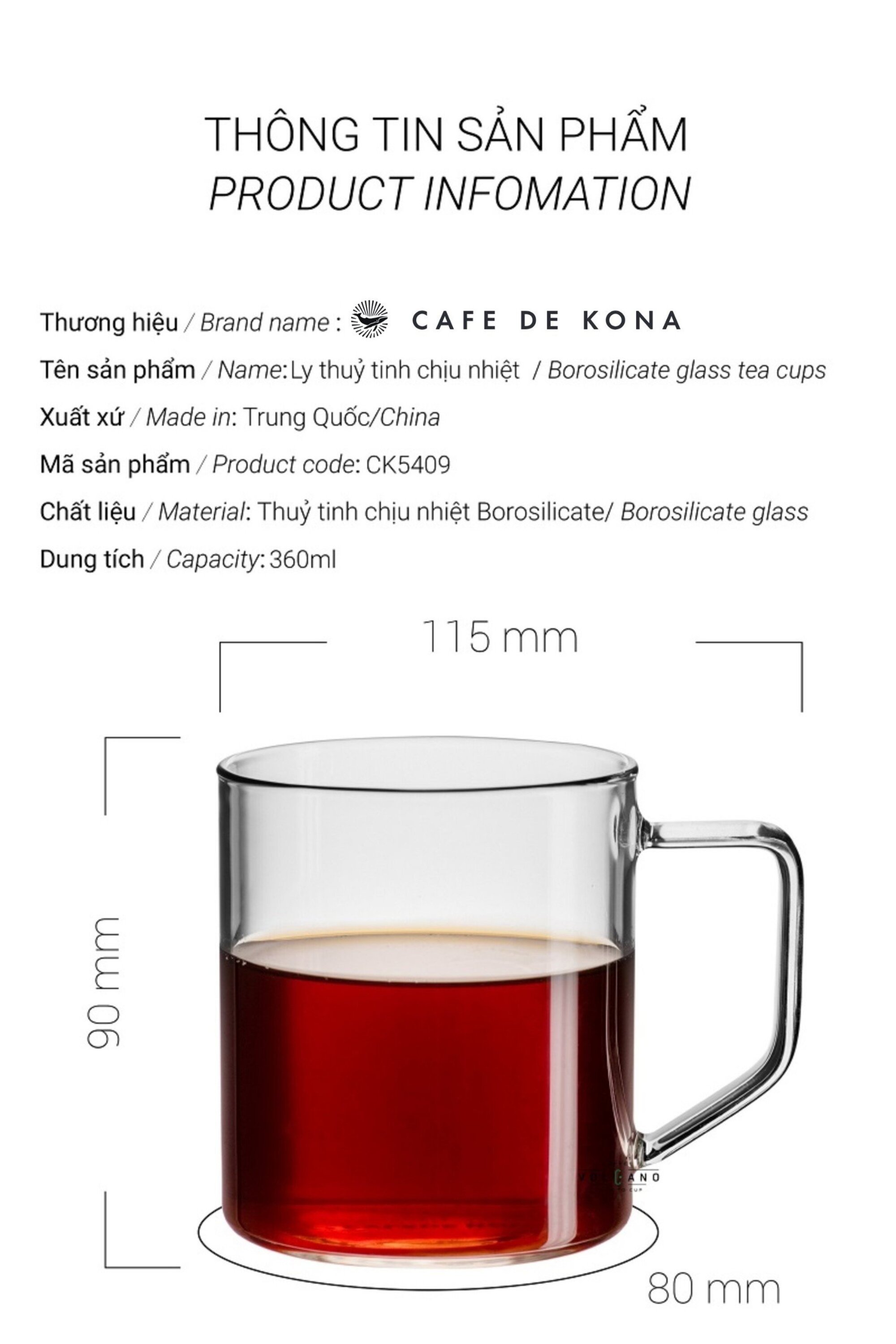 Bộ combo pha phin truyền thống inox 304 CAFE DE KONA