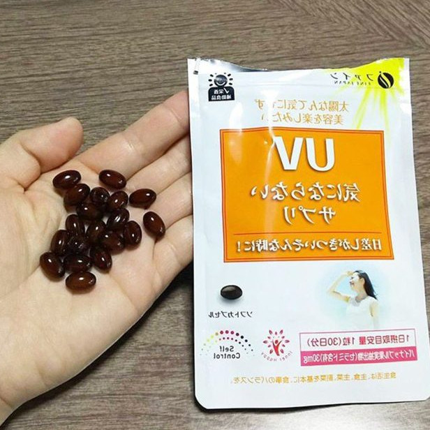 Viên uống chống nắng UV Fine Japan Nhật Bản, chống nắng toàn diện, giảm thâm nám, 30 viên/túi