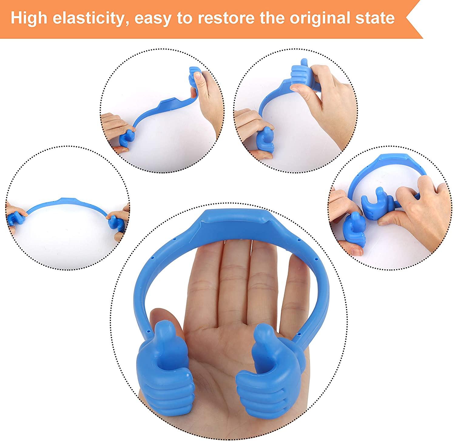 Giá đỡ điện thoại / máy tính bảng silicon hình bàn tay cao cấp