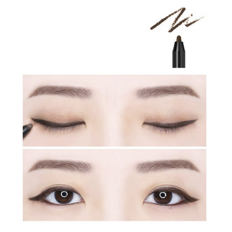 Combo 6 màu Chì Kẻ Mắt Shiny Water Proof Long Wear Gel Pencil Liner