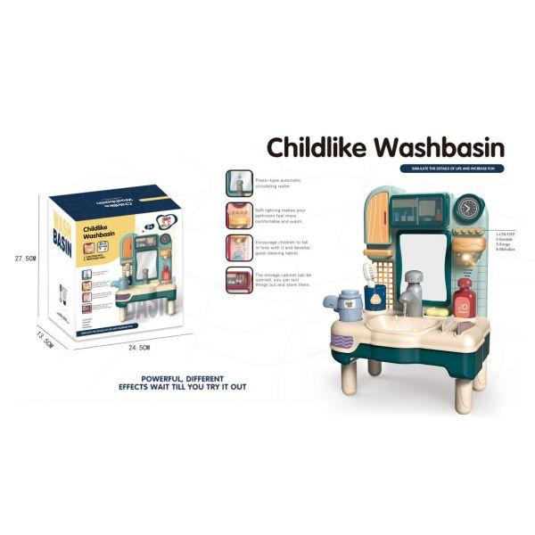 Bồn rửa mặt có nước - đèn nhạc du dương SWEET HEART