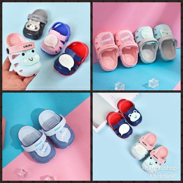 Dép sục cao cấp siêu mềm chống trơn cho bé