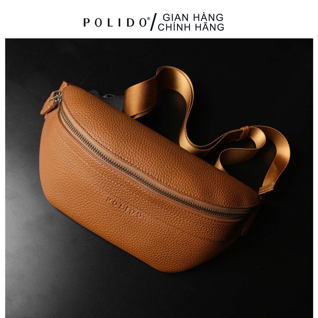 Túi Đeo Chéo Nam POLIDO Pouch Bag Chất Liệu Da Tinh Tế, Phong Cách Thời Thượng