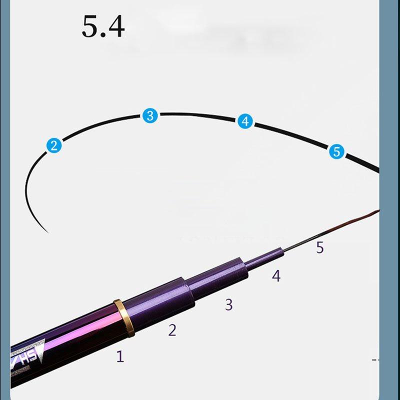 Cần Câu Đài Nguyệt Long 5H Câu Đơn Câu Tay Carbon Cần Câu Cá Chất Lượng