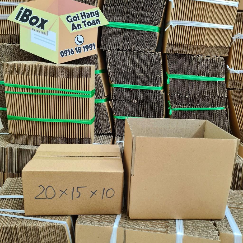 20x15x10 Combo 20 Hộp Carton iBox gói hàng