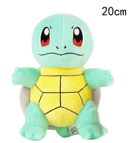 Gấu bông Pokemon Combo 4 Pokemon khởi đầu vùng Kanto (Size 25cm)