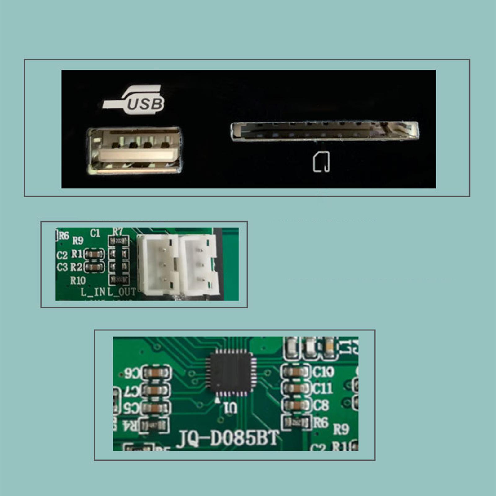 Audio Decoder Board Module, Bluetooth 5.0 Lossless with Remote Controller, Decode Board for Speaker