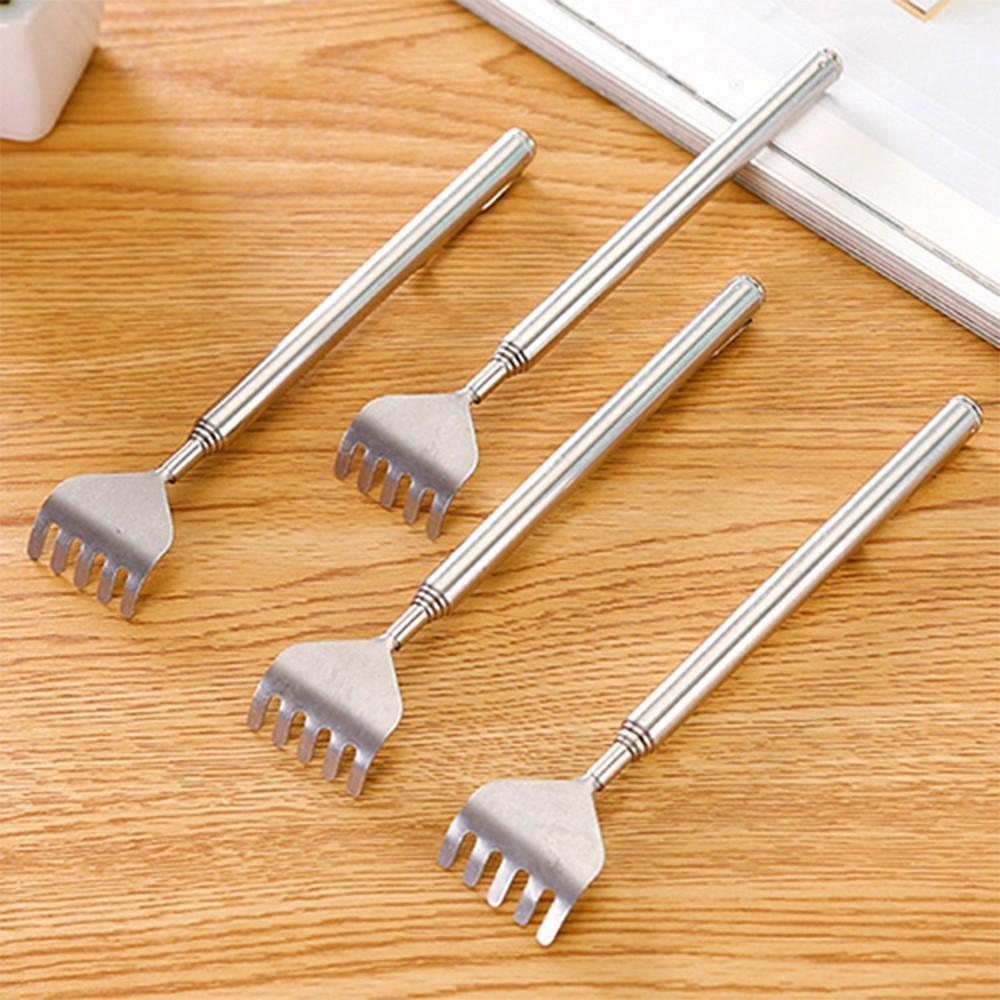 Cây Gãi Lưng INOX Kéo Dài Rút Gọn 58cm - Tay Gãi Siêu Đỉnh Bằng Nhựa Tránh Gây Đau (Xả Kho Giá Rẻ) (Màu Ngẫu Nhiên)