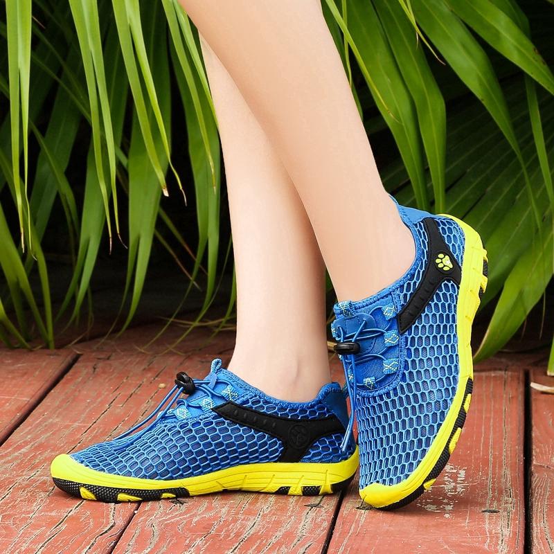 Giày Thể Thao Lưới Thoáng Khí Chống Trượt Cho Nữ