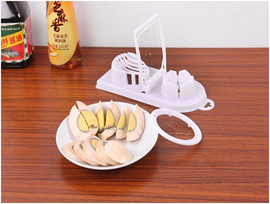 Dụng cụ cắt &amp; tạo hình Echo Metal ( hoa quả, trứng, hành tỏi...) lưỡi bằng inox cao cấp - nội địa Nhật Bản