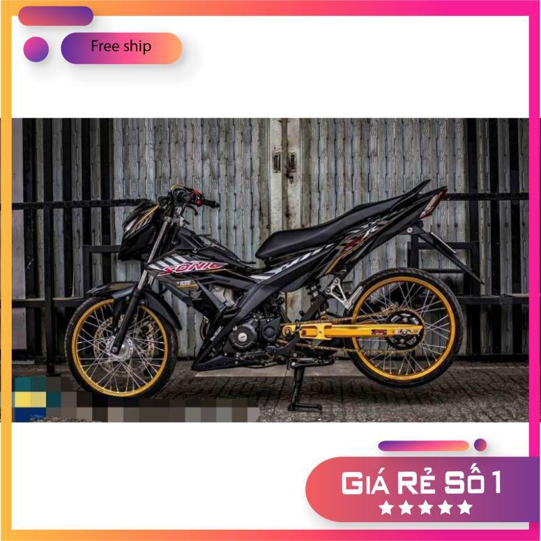 Tem rời dành cho xe SONIC 150 ĐEN