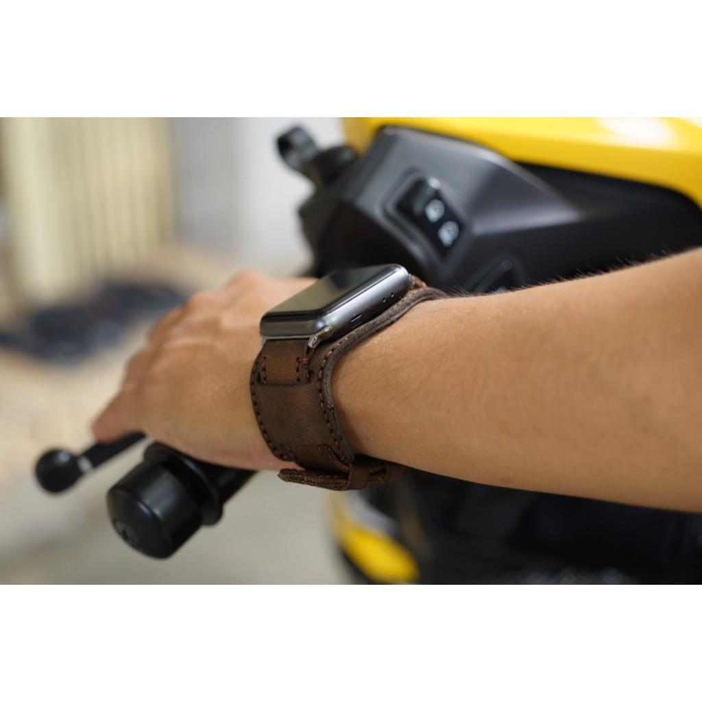 Dây đồng hồ da bò RAM bundstrap b2 cho apple watch cực đẹp