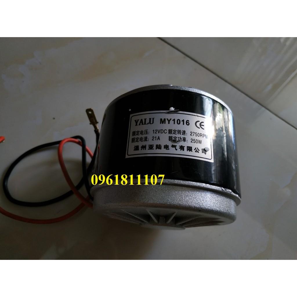 Motor 12V 250W chế thuyền chế xe