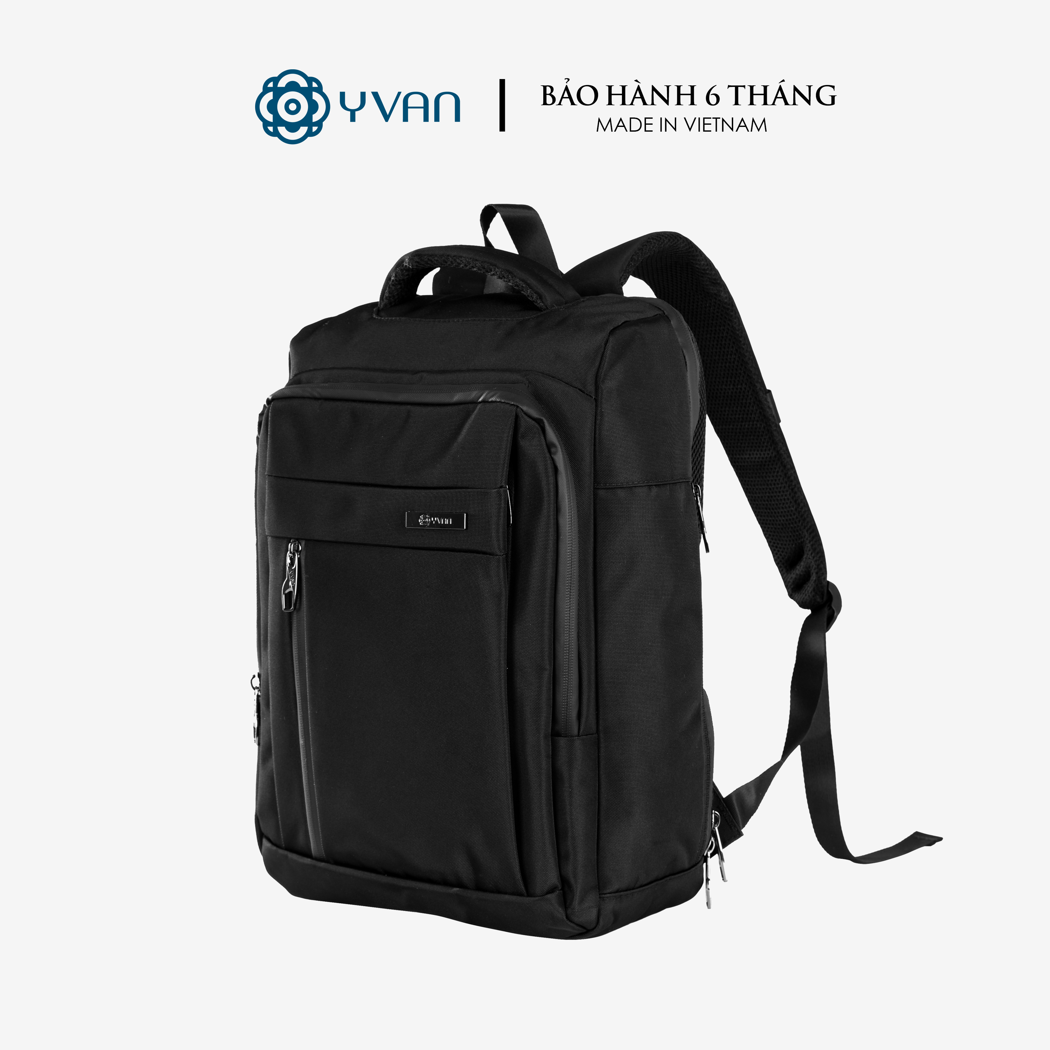 Balo laptop sức chứa lớn vải fabric cao cấp hàng chính hãng YVan 0516-1