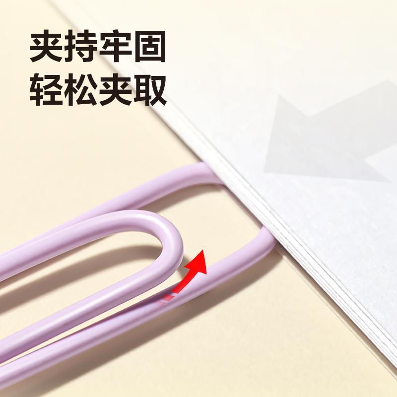 Hộp 100 Ghim Vòng Nhiều Màu - Deli 0024-A