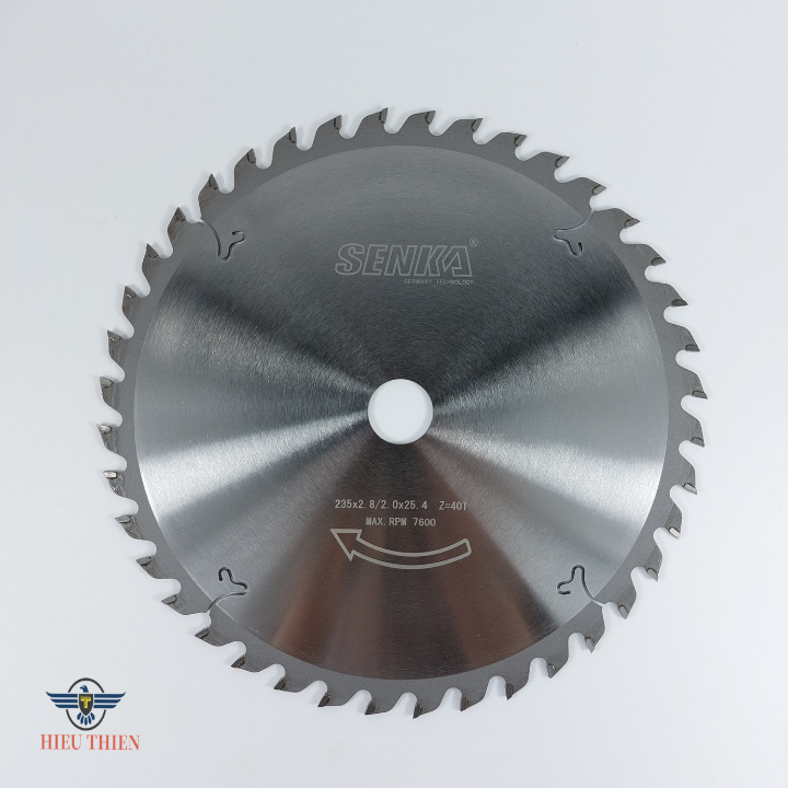 Lưỡi cắt gỗ hợp kim 235mm 40 răng SENKA
