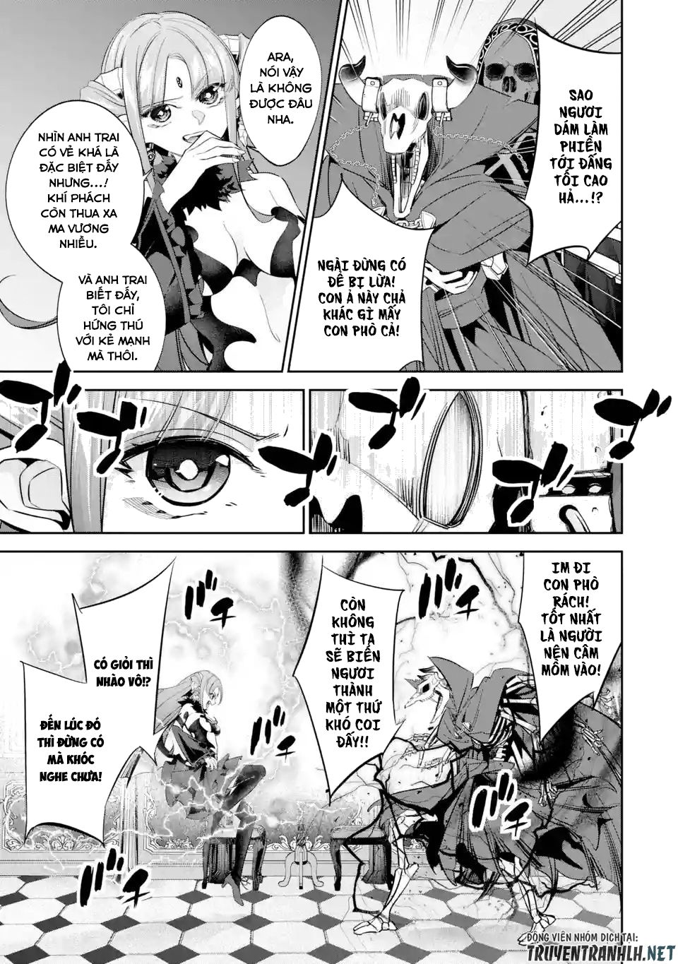 tôi, hiền nhân bị xử tử hình, đã được tái sinh lại thành một lich, và chiến tranh xâm lược bắt đầu chapter 6 22