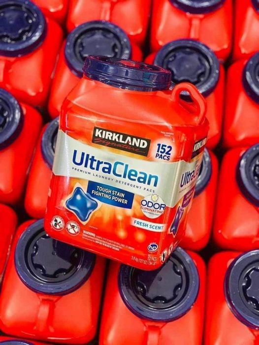 VIÊN GIẶT QUẦN ÁO KIR KLAND ULTRA CLEAN MỸ 152 VIÊN