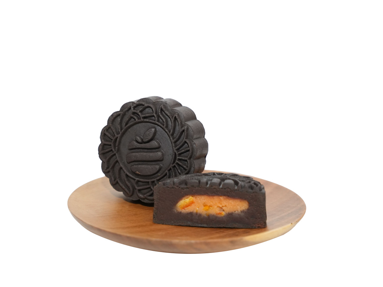 [CHAY] Bánh trung thu ăn kiêng, ít ngọt Chocolate Cam Navel Đông Trùng Hạ Thảo Nonglamfood 150g