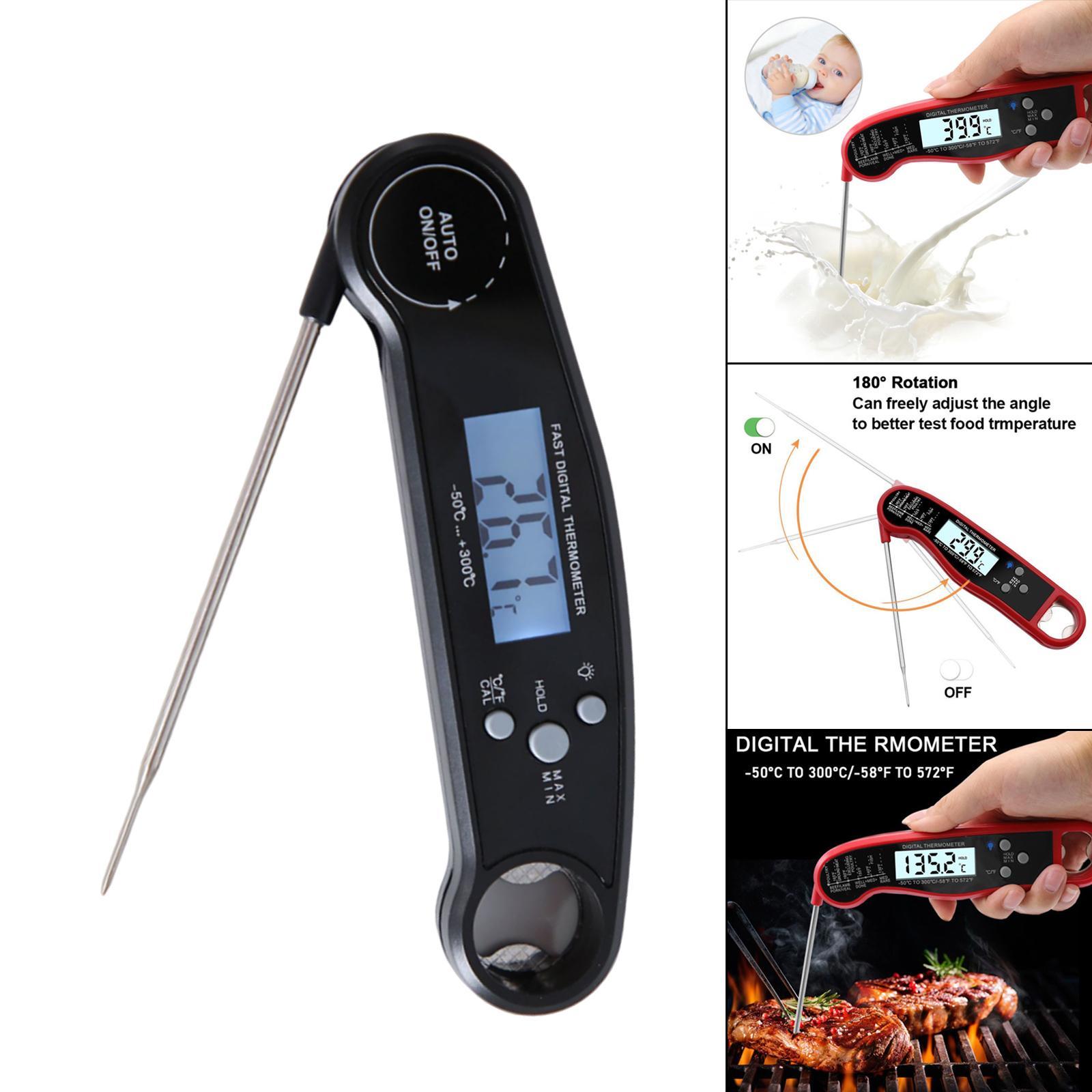 Meat Thermometer Temperature Food Probe Instant Read Digital Food Probe