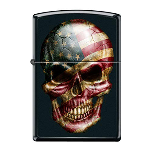 Bật Lửa Zippo 218 Skull Flag