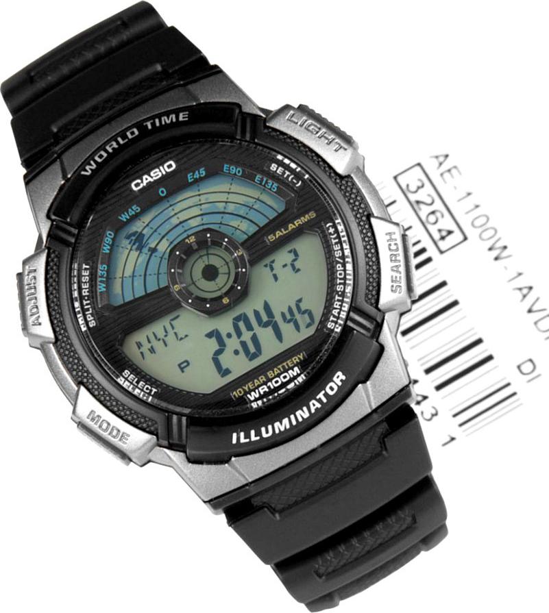 Đồng Hồ Nam CASIO AE-1100W-1AVDF Chính Hãng