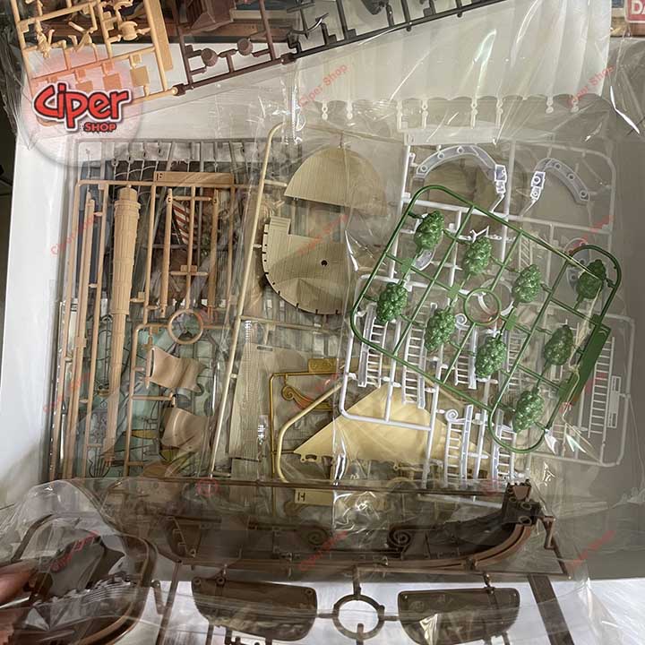 Mô hình Thuyền Going Merry 25cm - lắp ráp - Figure Going Merry