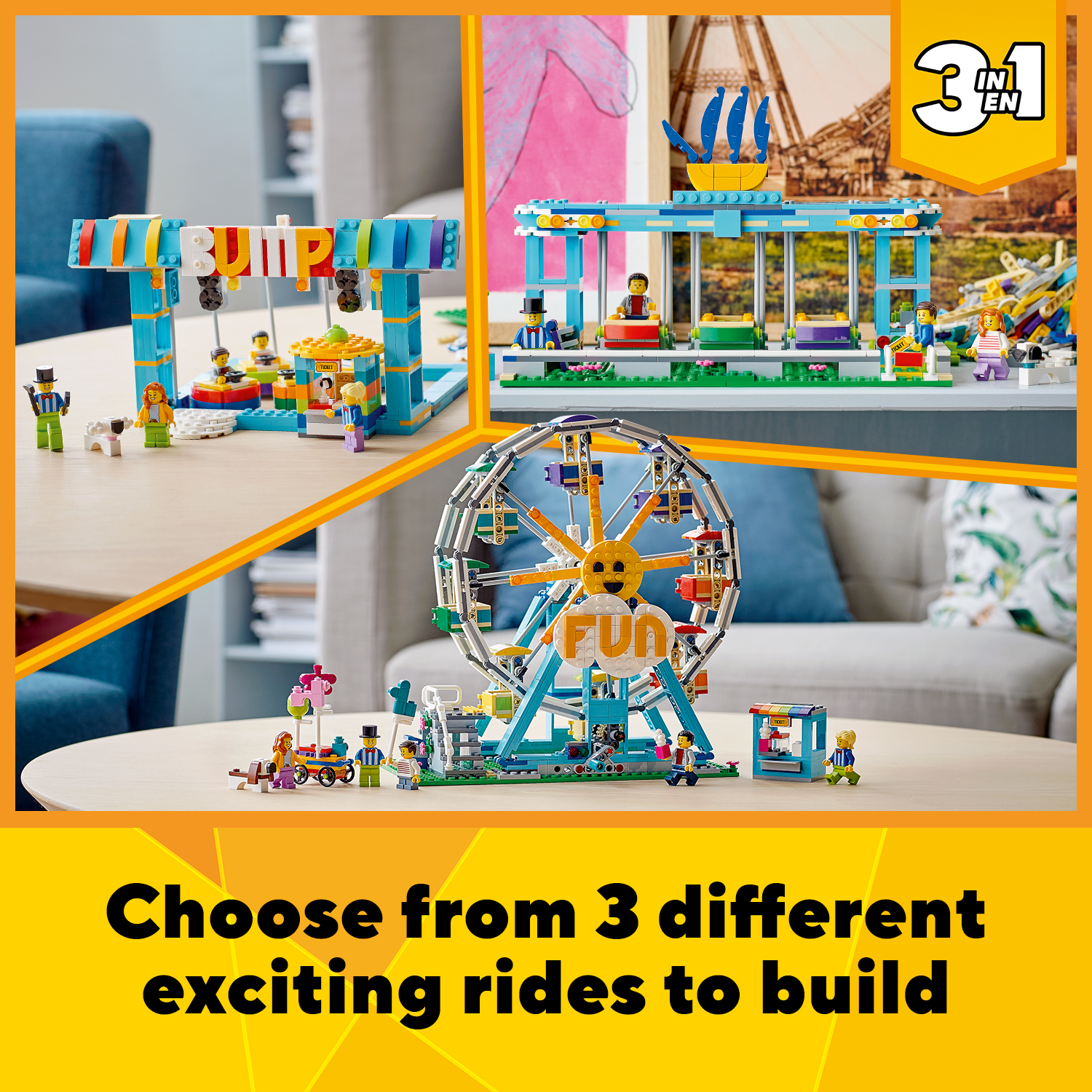 LEGO Creator 31119 Vòng đu quay mặt trời