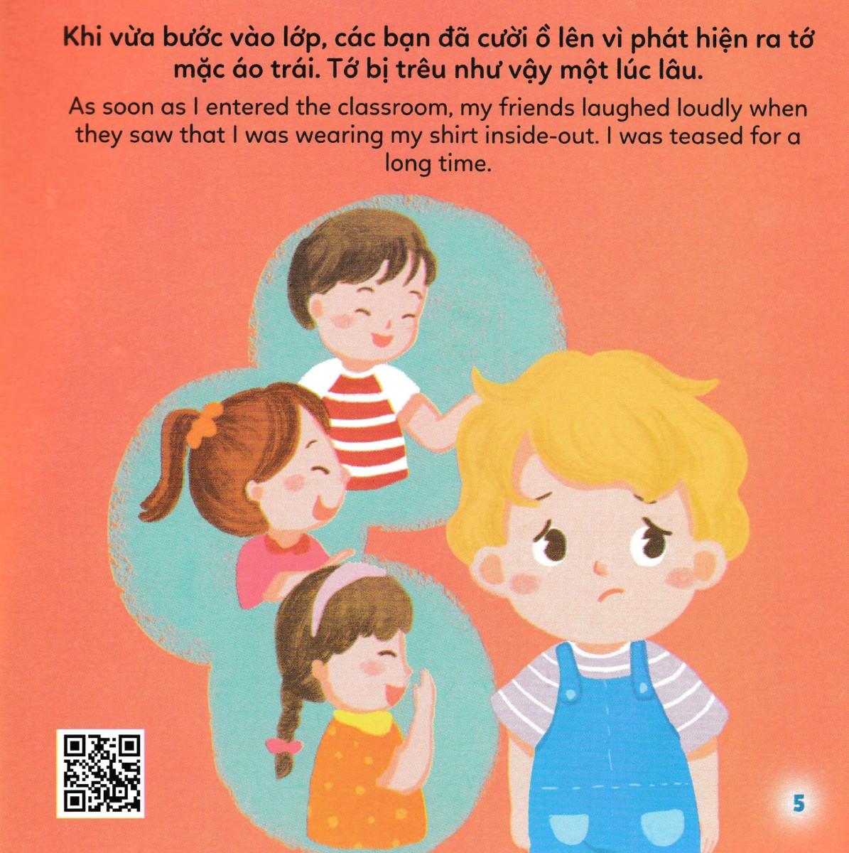 Tủ Sách Ehon - Song Ngữ: Ôi Ôi Xấu Hổ!