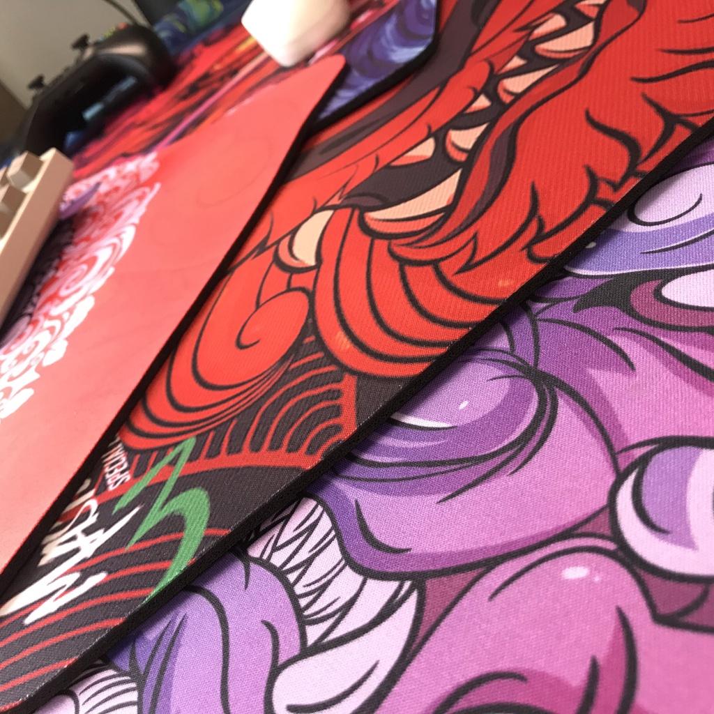 Lót Chuột - Pad Chuột - Mouse Pad - Esports Tiger Ling Yun & Long Teng - Chống Nước - Size