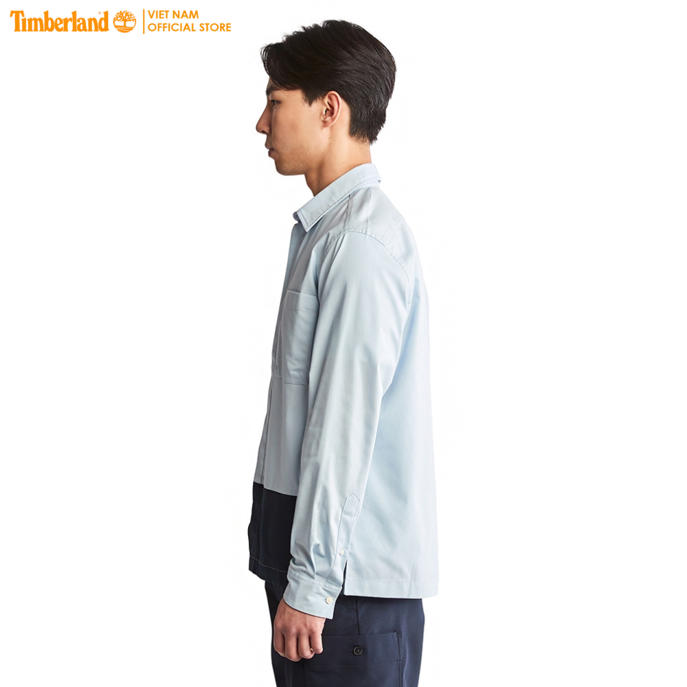 Timberland Áo Sơ Mi Nam Mix Match Utility Shirt With Outlast Technology Skyway Dark Sapphire TB0A26EMP5