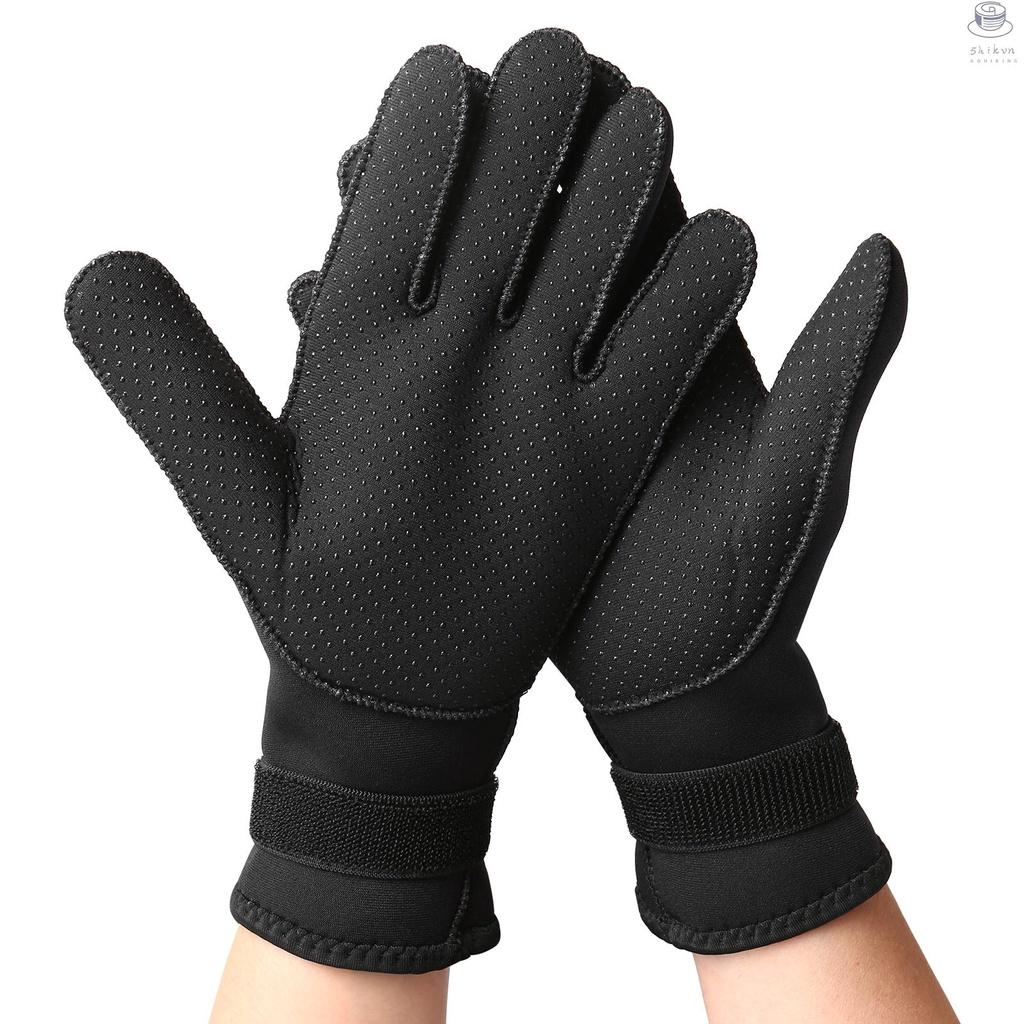3mm Neoprene Diving Gloves Women Men Anti-slip Snorkeling Gloves for Snorkeling Swimming Surfing Sailing Kayaking