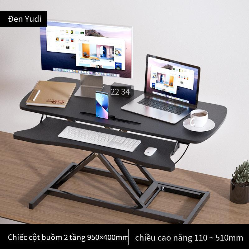 Giá thấp nhất Bàn máy tính xách tay đứng Máy tính để bàn có thể nâng lên Bàn làm việc tại nhà Bàn làm việc di động Giá đỡ gấp máy tính