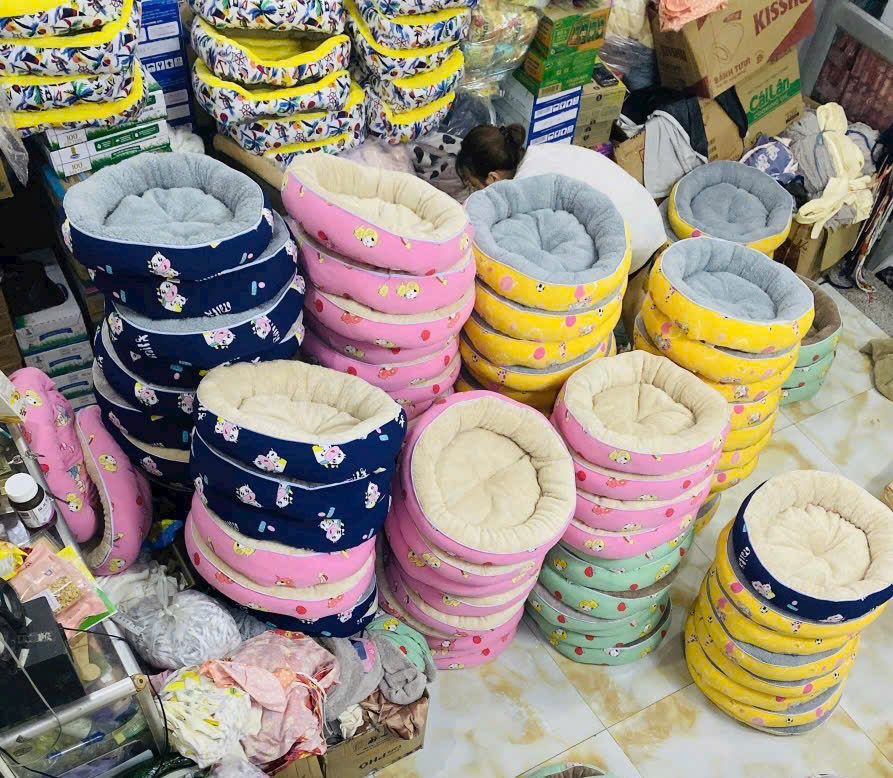 NỆM ĐỆM GIƯỜNG THÚ SIÊU DỄ THƯƠNG DƯỚI 10KG CHO THÚ CƯNG CHÓ MÈO