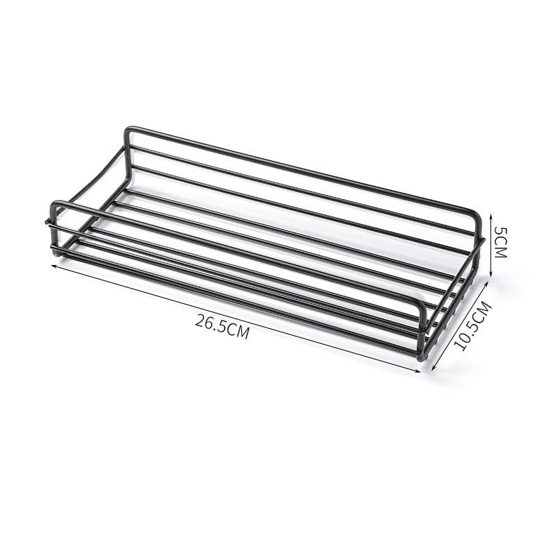 Kệ Đen Chữ Nhật Dán Tường Siêu Chắc Chắn
