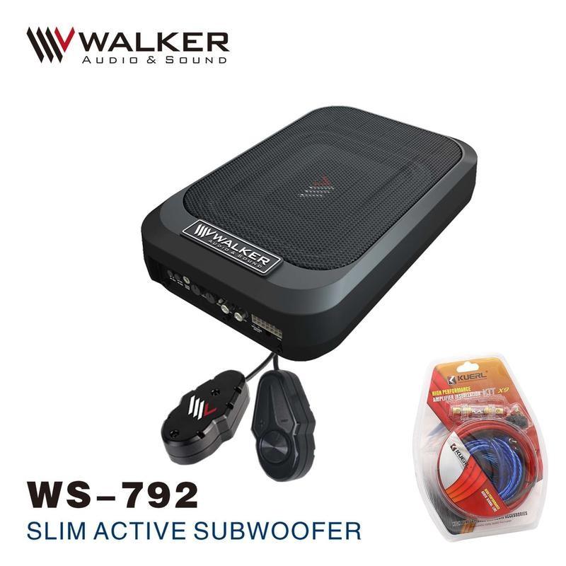 Loa Subwoofer Walker WS-792 - Công Suất 900W, Bass 9 inch Mạnh Mẽ Hàng Đức - Âm Bass Uy Lực Nhỏ gọn Đặt Gầm Ghế Ô Tô