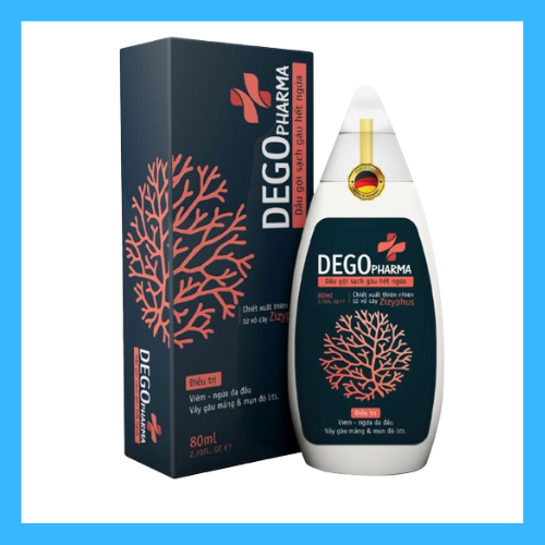 Dego Pharma - Dầu gội sạch vảy gàu mảng trắng, hết ngứa da đầu